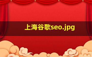 上海谷歌seo