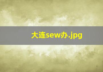 大连sew办
