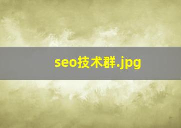 seo技术群