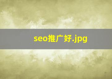 seo推广好