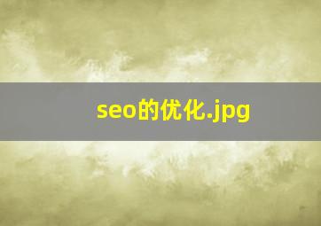 seo的优化