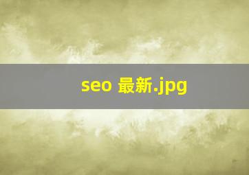 seo 最新